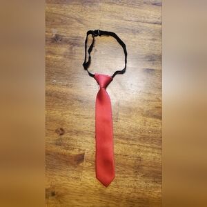 H&M Boys Red Tie With Adjustable Strap